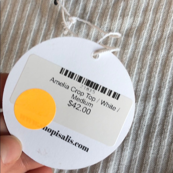 NWT isalis  Crop Top - Picture 5 of 6